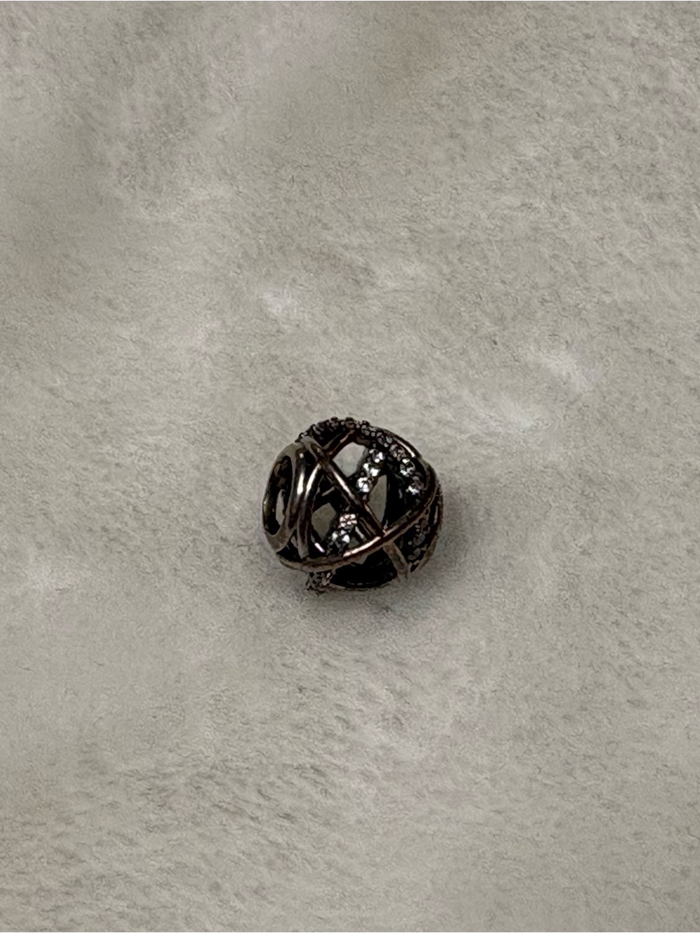 Authentic Pandora Galaxy Openwork Charm 791388CZ Retired Sterling Silver CZ Rare - Picture 10 of 11